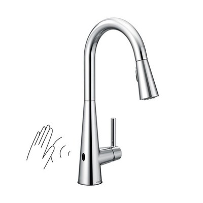 Moen 7864EWC Chrome One-Handle Pulldown Kitchen Faucet