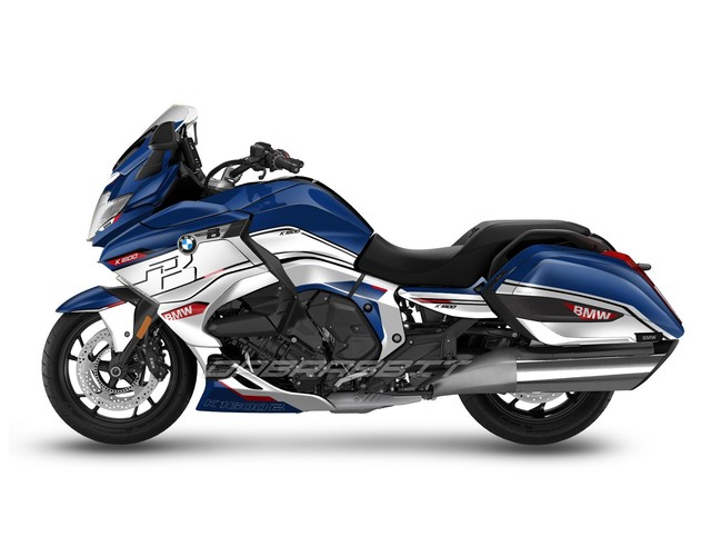 NEW Graphic kit for BMW K 1600 B (2017~) Decal Sticker Kit (HF-WBL)