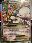 Pokémon M Mega Mewtwo EX Ultra Rare Holo TCG Card 64/162 XY Breakthrough