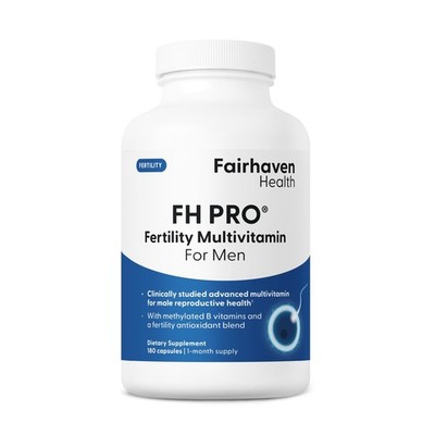 Fairhaven Health FH Pro for Men | Clinically Studied 1 Count (Pack of 180)