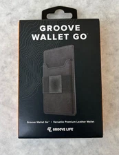 Groove Life Groove Wallet Go Versatile Premium Leather Wallet CHOOSE COLOR