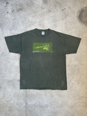VTG 00s Capcom 2005 (Biohazard) Resident Evil Green Herb Tshirt XL