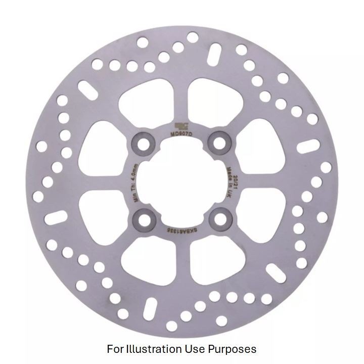 EBC Scooter Solid Front Brake Disc Front Left for Yamaha YP 125 Majesty 2001-06