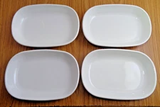 Corning Sidekick P-140-B Oven Microwave 4 1/2" x 6 3/4" Dishes Set of 4