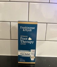 Frankincense  Myrrh Intensive Foot Therapy Lotion- Pain Relief 3 oz NIB