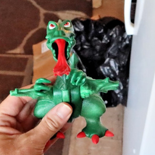 RARE Vintage Dragon Action Figure Toy Figurine 1995 Geobra Playmobil Guardian NR