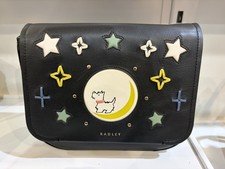 Brand New - Radley To The Moon - Small Flapover Crossbody Bag - black