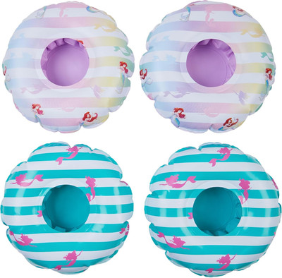 Disney Princess Floating Drink Holders, Inflatable Pool Cup Holders & Pool Pa...
