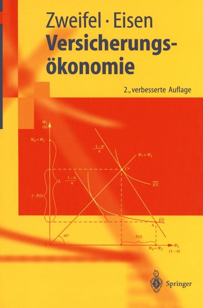 VersicherungsöKonomie Peter Zweifel (U. A.) Taschenbuch Springer-Lehrbuch Xii-image