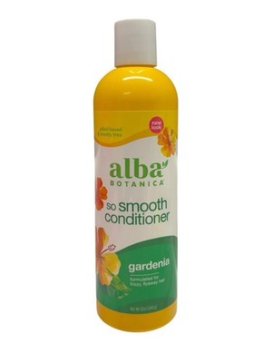 Alba Botanica So Smooth Hair Conditioner GARDENIA 12oz