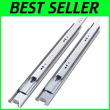 10 Sets 22 Inch Side Mount Drawer Slides, 100 lb Capacity