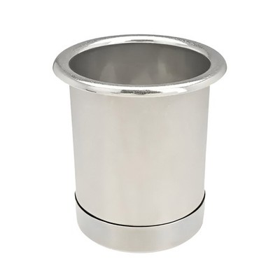Premium Utility Canisters,With Removable Bottom Cap 5'' Diameter Steel