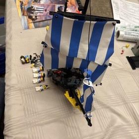 Vintage Lego 6274 Pirates Caribbean Clipper Ship Complete With Manual 