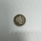 Barber Dimes Lot of 5 Silver 10C Circulated 1904 1909 1914 1916