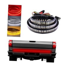 Tailgate Light Bar, 59 Inch Row LED Tailgate Light Bar, LED Flexible 59" Triple