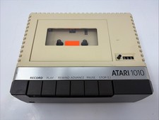 Vintage Atari 1010 Program Recorder Cassette Drive - Untested Unit No Cord