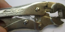 Petersen Dewitt 4-3/4" Parrot Head Locking Nut Vise Grip Pliers USA RARE Size