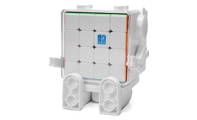 MoYu MeiLong 4x4 Magnetic Speed Cube + Robot Display Box (OFFICIAL USA VENDOR)