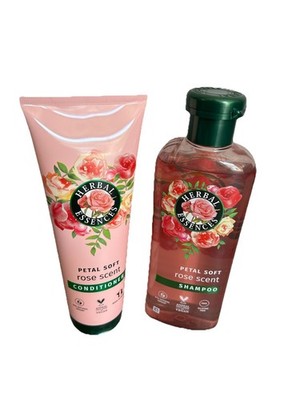 Herbal Essences Petal Soft ROSE SCENT Shampoo 350ml & Conditioner 250ml Set