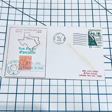 Scott #1411 Daniel Webster 1970 First Day Cover Vintage FDC Texas Letter Express