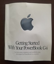 Apple - Getting Started With Your PowerBook G4 User's Manual