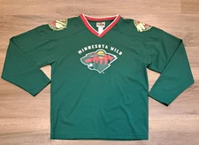 Minnesota Wild NHL Jersey Size L Youth 14-16 Winning Goal