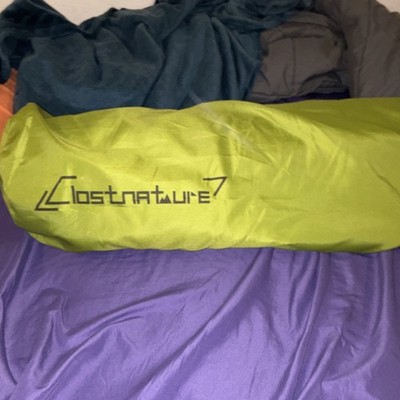 Lostnature Pop Up Camping Tent Green Polyester with Carry Bag Outdoor Shelter