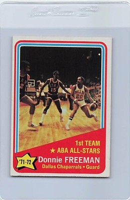1972/73 Topps #252 Donnie Freeman Chaparrals EX/MT *DA-E5685
