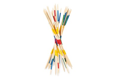 XL Mikado Spiel Gesellschaftsspiel Geschicklichkeitsspiel Holz Mikado 50 oder 25