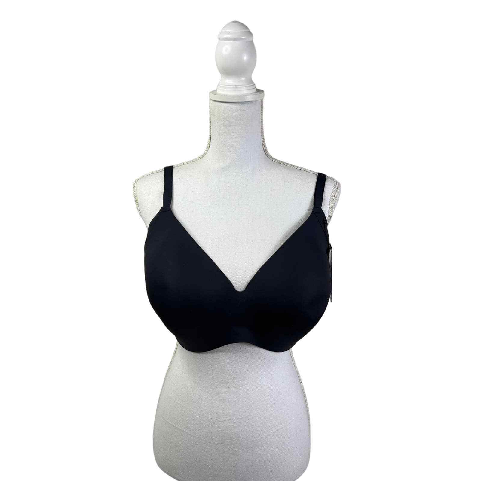 Knix WingWoman Contour Bra Size 8 in Black Comfort Wireless Molded eBay