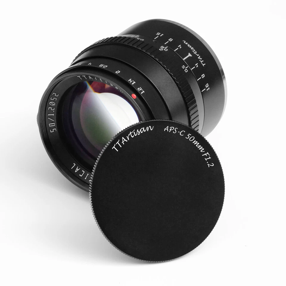 TTArtisans 50mm F1.2 APS-C Lens for Fujifilm X-T3 X-Pro3 X-E2 X-H1 M5 E5 T5 A1 - Image 2 of 4