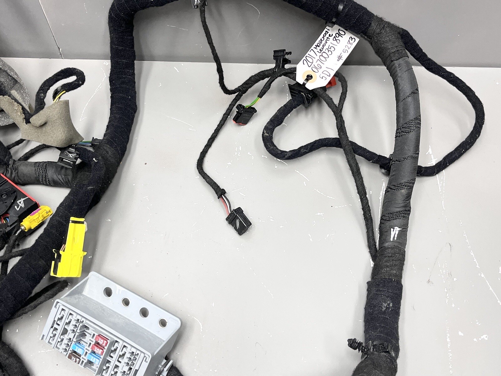 ⭐️2017-2020 MASERATI LEVANTE DASH DASHBOARD INSTRUMENT PANEL WIRE WIRING HARNESS