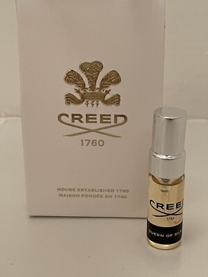 CREED Queen Of Silk Eau De Parfum 3 ml/.10 oz Authentic Deluxe Sample Spray NEW