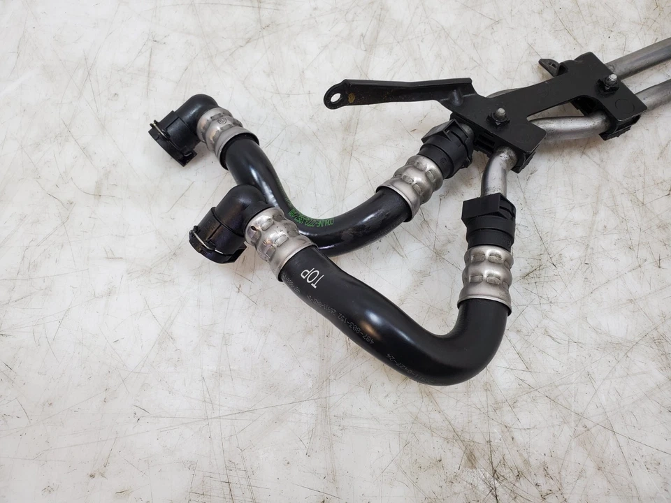 ✅ 11-12 OEM BMW F01 F02 Alpina B7 B7L RWD AT Transmission Oil Cooler Lines - Image 3 of 4