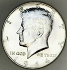 ⭐️1964 1ST YR ISSUE⭐️90%SILVER⭐️KENNEDY⭐️ABSOLUTE STUNNER⭐️MEGA LUSTER MS⭐️WOW⭐️