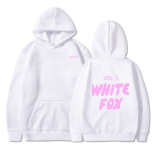 Girls Boys Printed Wht Fx Pocket Hoodies Kids Sweatshirts Pullover Jumpers Tops - Picture 43 of 61