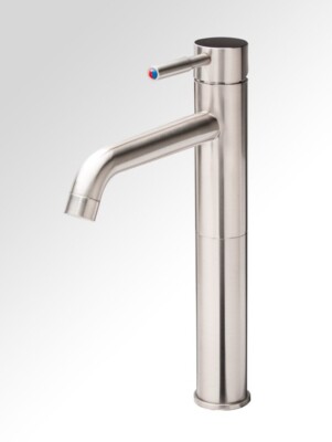Art Bathe Single Handle Vessel Sink Faucet 13 inch Tall Bathroom Polished Chrome