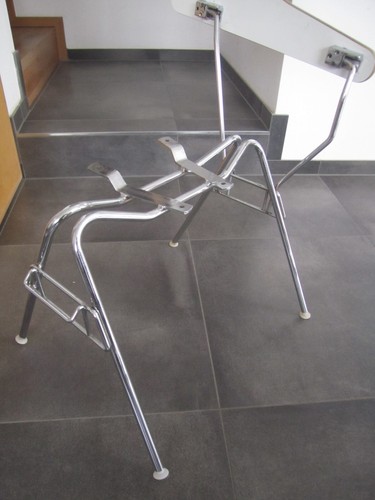 Vitra EAMES - Stacking Base Chrom Herman Miller DSS-T Stapelgestell mit Tisch - Bild 2 von 13