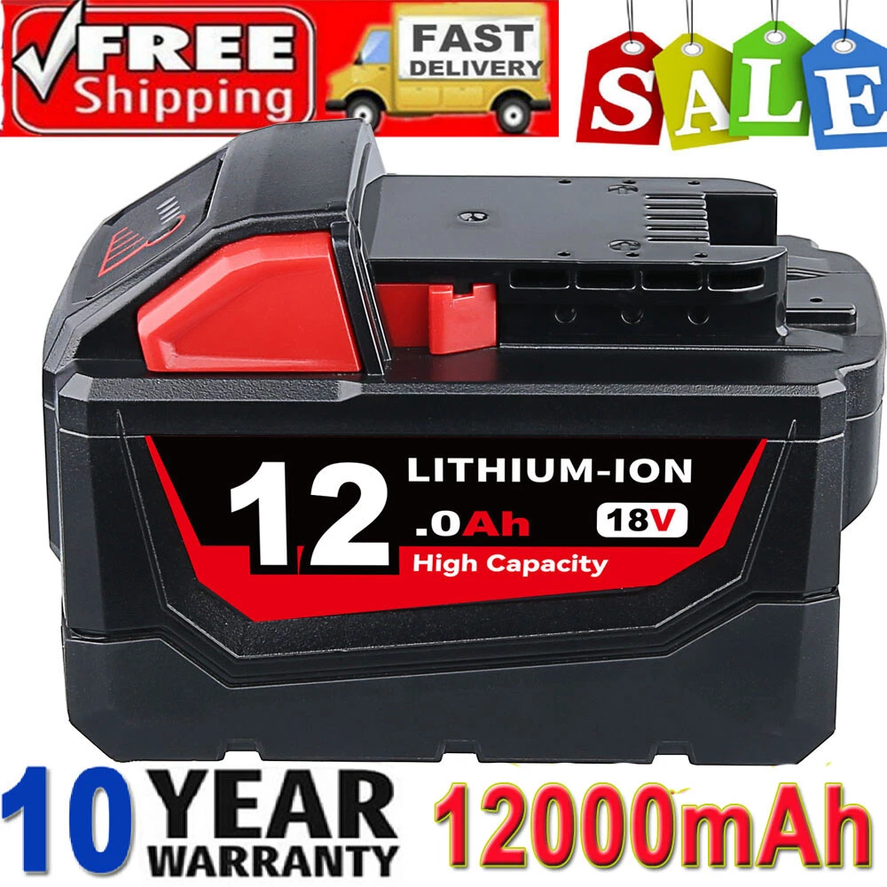 Milwaukee on sale 12ah battery