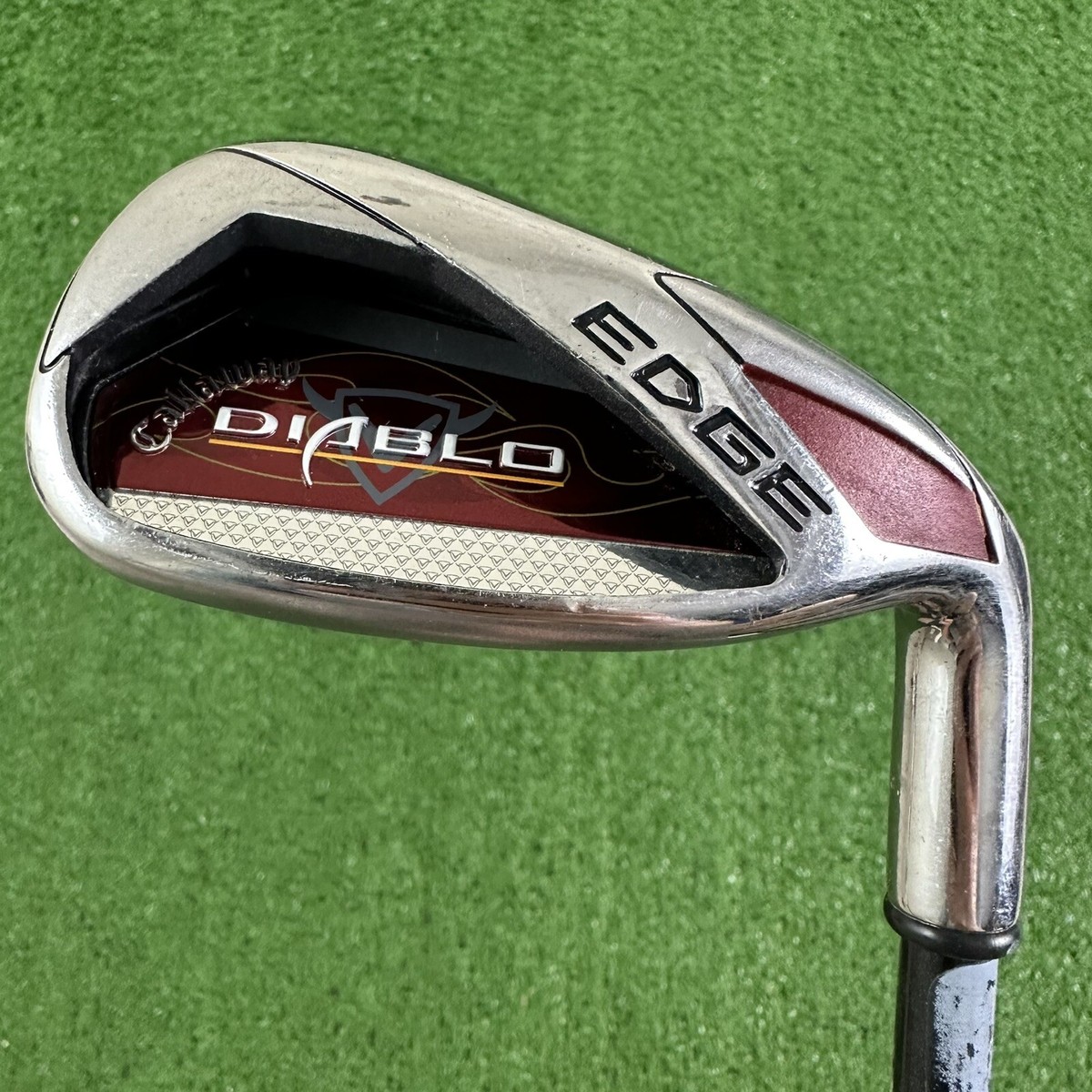 Left Handed Callaway DIablo Edge 6 Iron Senior Graphite Shaft Callaway Grip Left Handed Callaway DIablo Edge 6 Iron Senior Graphite Shaft Callaway Grip