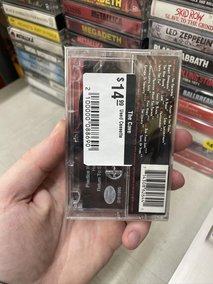 Testament Live At The Fillmore CASSETTE Tape 1995 Burnt Offerings RARE! NEW - Image 3 of 3