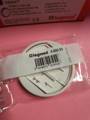 Doigt Enjoliveur Legrand TITANE Pour Variateur Céliane - Réf. 65183 - Neuf, Compatible 67083/67082/67080