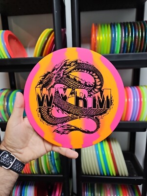Divergent Discs Stayput WYRM 172-176g #4 Soft Disc Golf Driver