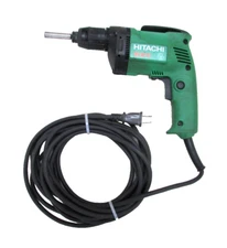 HITACHI TOOLS CORDED DRYWALL SCREWDRIVER SCREW GUN, 115V, 6.4A, 0-4000 RPM, W6V3
