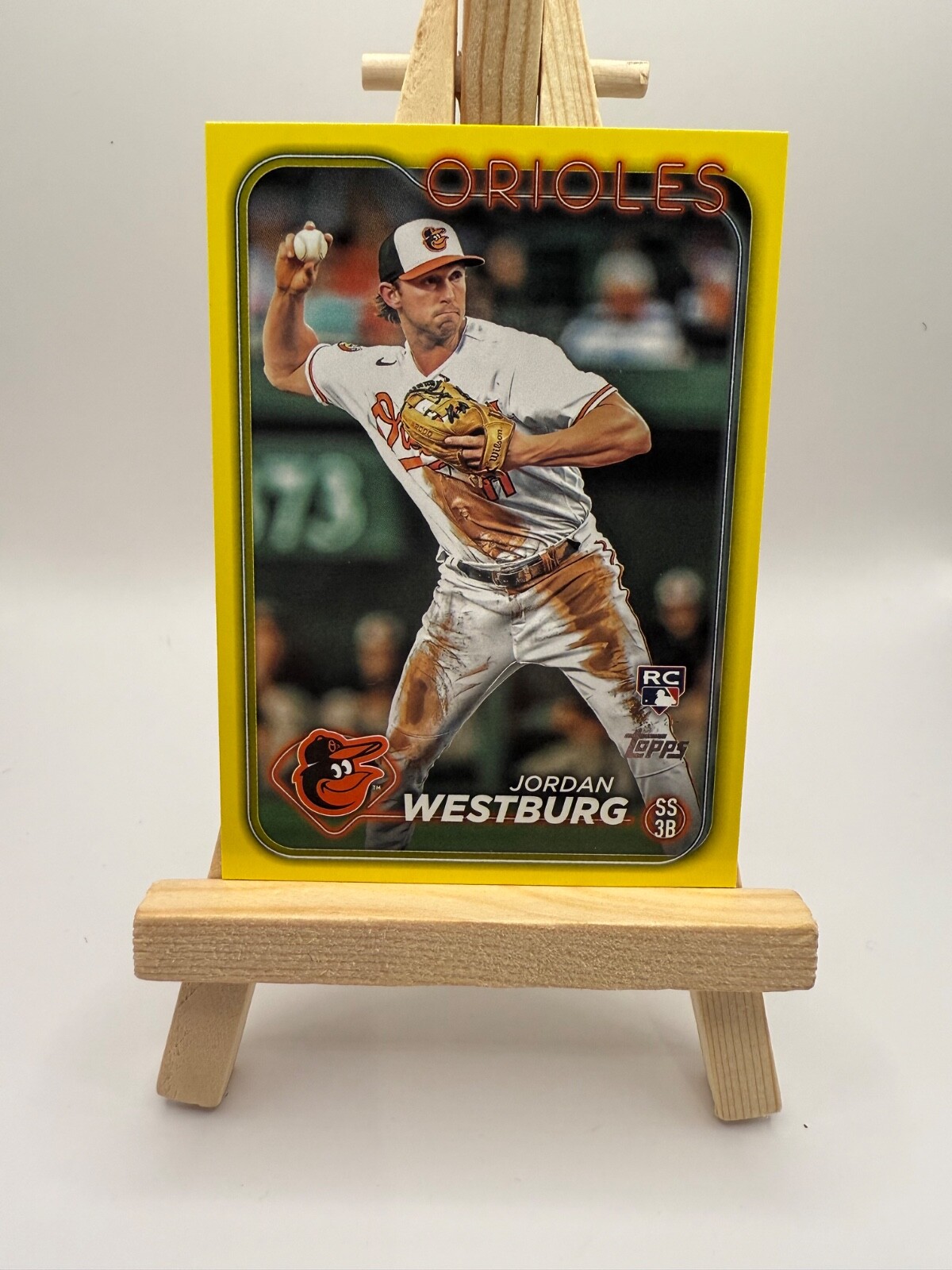 2024 Topps Series 1 - Yellow #66 Jordan Westburg (RC)