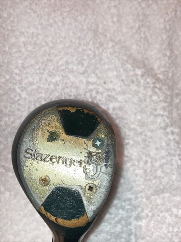 Vintage Slazenger Seve 3 Wood 276 In Green Steel Shaft Avon Grip Right Handed - Picture 4 of 7