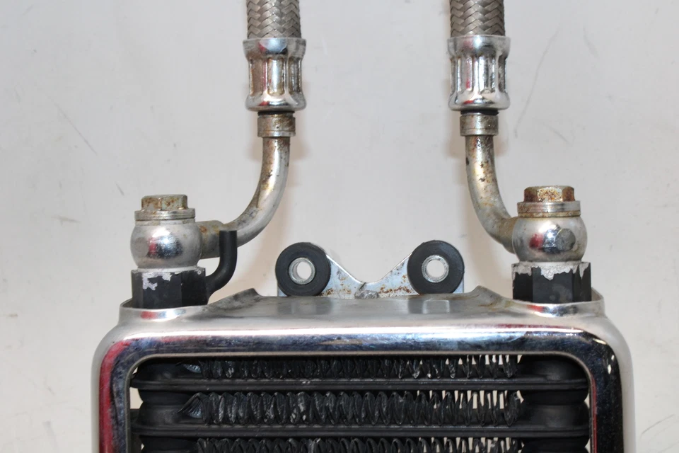 Suzuki Intruder 1400 Vs1400glp 2001 enfriador de aceite de motor con mangueras Foto 3 de 4