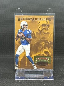 ANTHONY RICHARDSON 2023 Contenders #2 Rookie Stallions Bronze RC COLTS