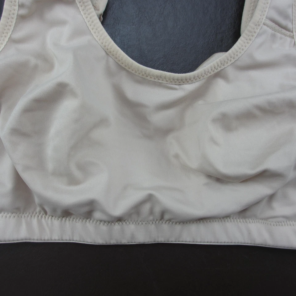 Sujetador Breezies 36C Beige Inalámbrico Cierre Ajustable Trasero Foto 3 de 4