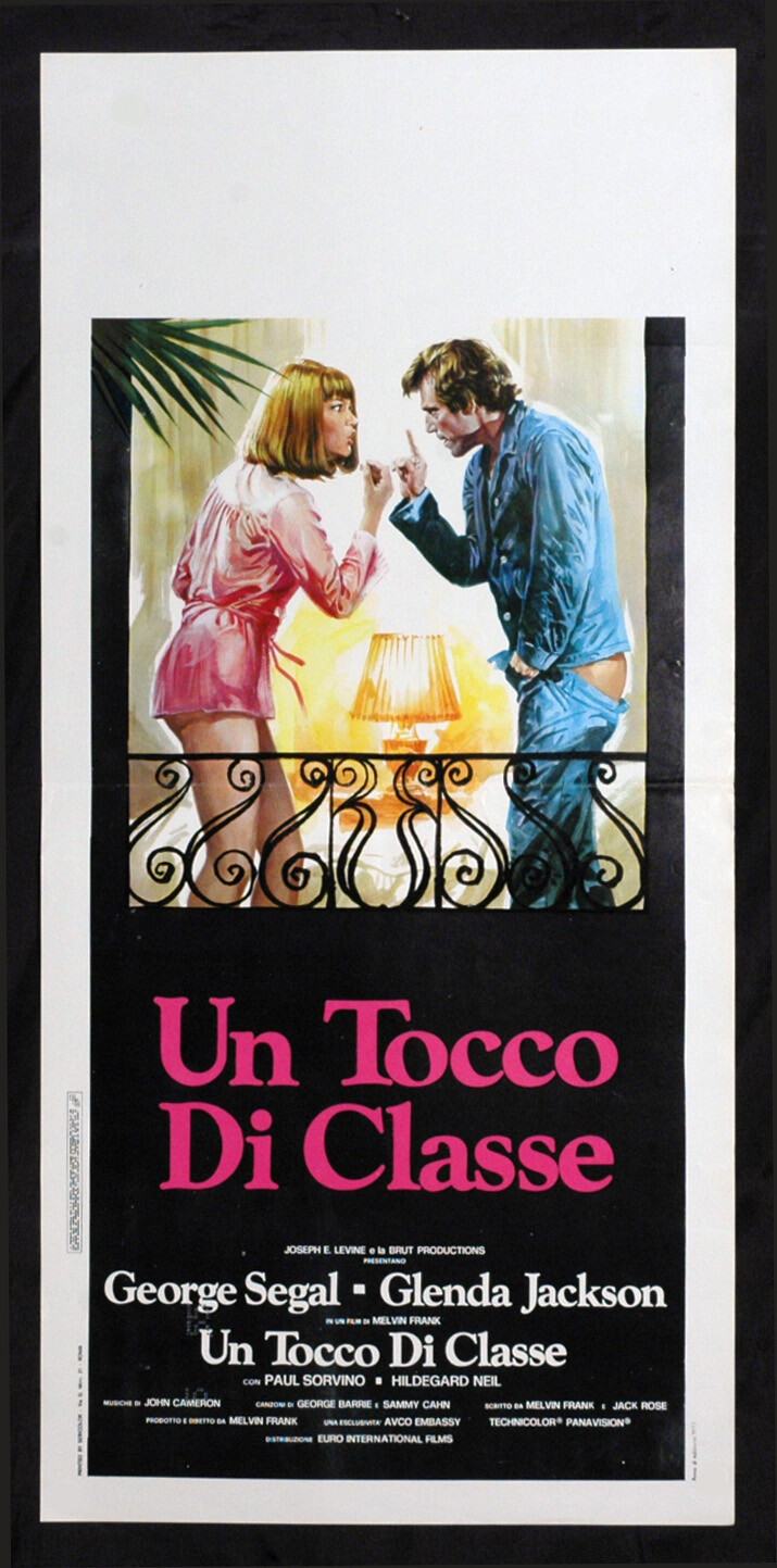 Locandina originale film Un tocco di classe (1974) - Regia di Melvin Frank